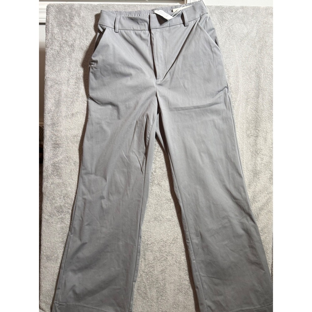 Halara Women XS Regular Gray High Waisted Wide Leg Trouser Pants
